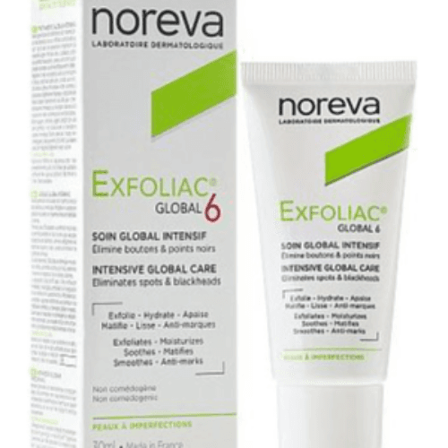 Noreva Exfoliac Noreva Exfoliac Global 6 intensive global care 30 ml Global 6 Intensive Global Care 30 Ml