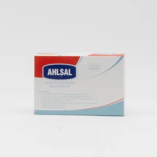 Ahlsal Nacl Soln 2.5Ml 10S