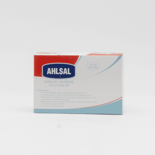 Ahlsal Nacl Soln 2.5Ml 10S