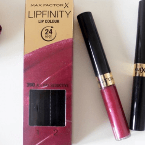 Max Lipfinity 24 Hour Lip Color 390 All Day Seductive