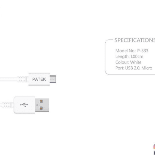 Patek Micro USB Cable-1m