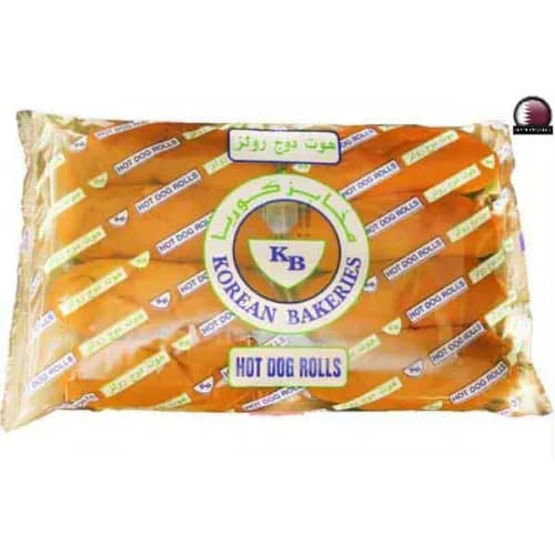 Korean Bakeries Hot Dog Rolls 8 Pcs