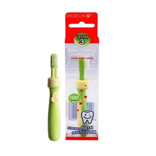 Pigeon Training Toothbrush L-3 Green