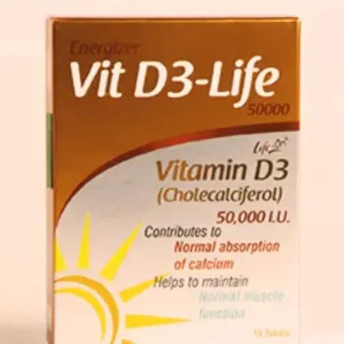 Life On Vitamin D3 50000 Iu 15 Capsule