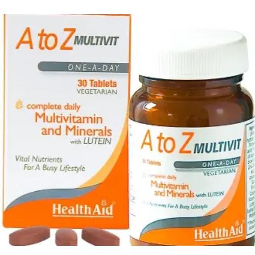 Health Aid A To Z Multivit 30 Tab