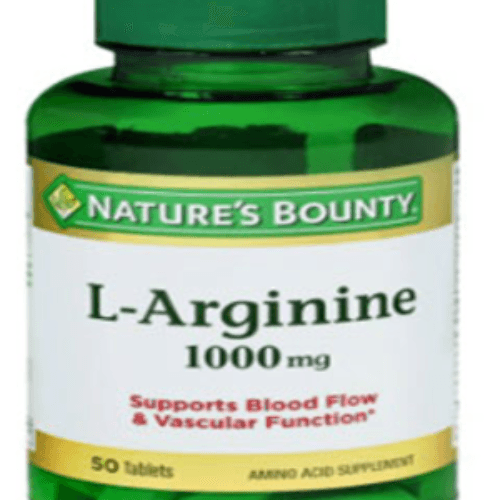 Nature's Bounty L-arginine 500 Mg Cap 50 Pieces