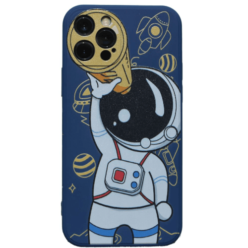 Astronaut iPhone Case 12 Mini or 12 Blue