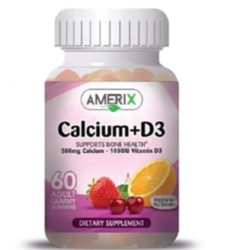 Amerix Calcium + D3 Adult Gummies 60'S