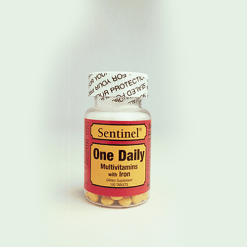 Sentinel One Daily Multivitamins With Iron Tab 100 Pieces