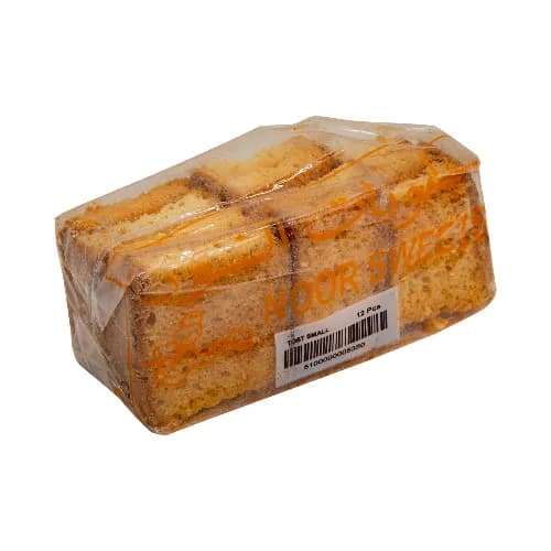 Al Noor Toasted Bread Small, 12 Pieces