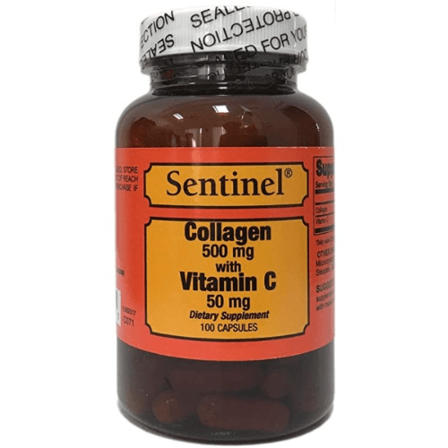 Sentinel Collagen With Vitamin C Tab 100 Pieces