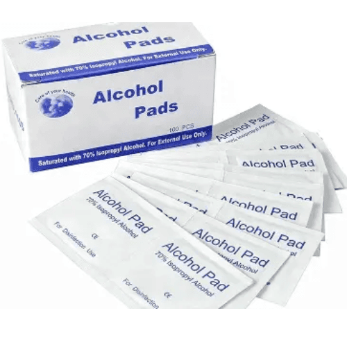 Alcohol Pads Swab Wet Wipes 100's