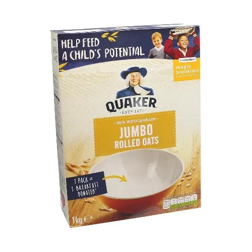 Quaker Jumbo Rolled Oats 1Kg