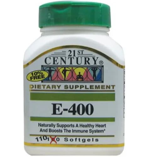 21St Century Vitamin E 400 Iu Softgels 110'S