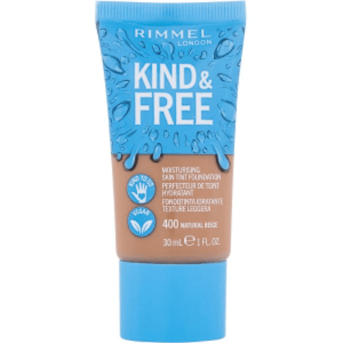 Rimmel Kind Free Moisturising Skin Tint Foundation No 400 Natural Beige 30 Ml