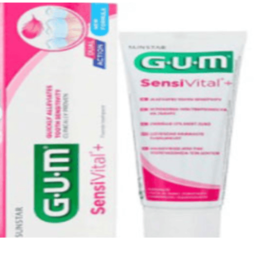 G.u.m Sensivital G.U.M SensiVital Fluoride Toothpaste 75 Ml Fluoride Toothpaste 75 Ml