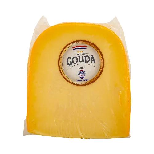 Monte Christo Gouda Young Cheese Wedge 225 Gm