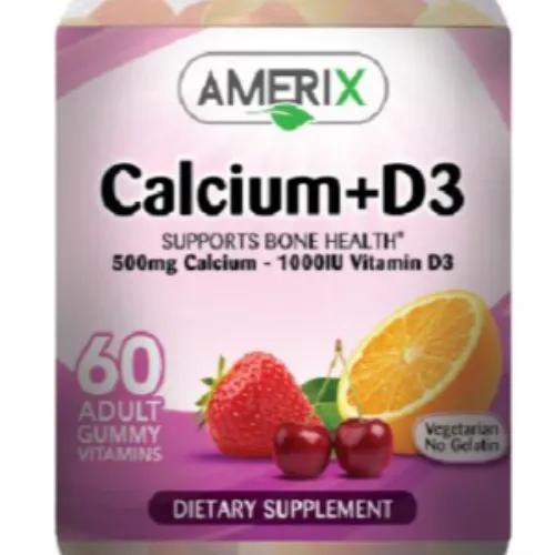 Amerix Calc Vit D3 Gummy 60 gum