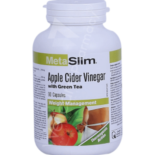 Metaslim Apple Cider Vinegar With Green Tea 90 Caps