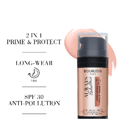 Bourjois Always Fabulous Long Wear Prime Protect Primer Spf 30 30 Ml