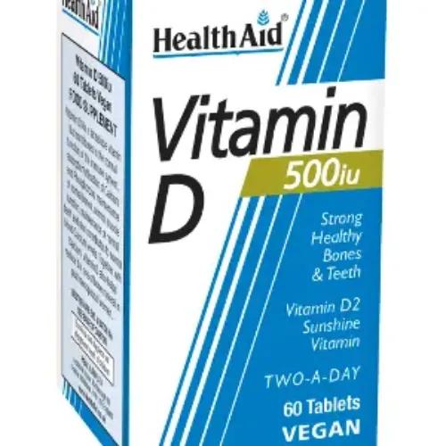 Health Aid Vitamin D 500 Iu 60 Tab