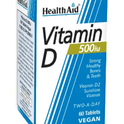 Health Aid Vitamin D 500 Iu 60 Tab