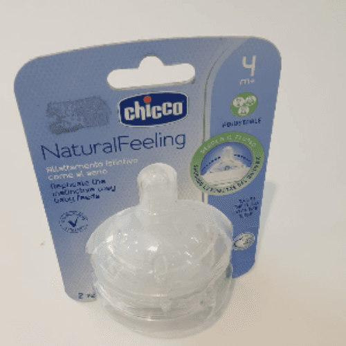 Chicco Nat.feeling Step Up 4m+ Nipple 2's #10352