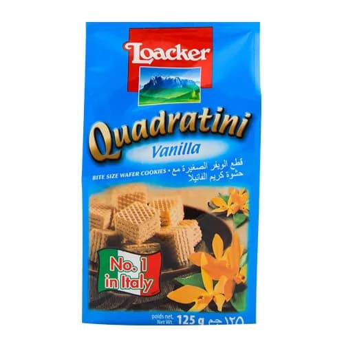 Loacker Quadratini Vanilla 125g