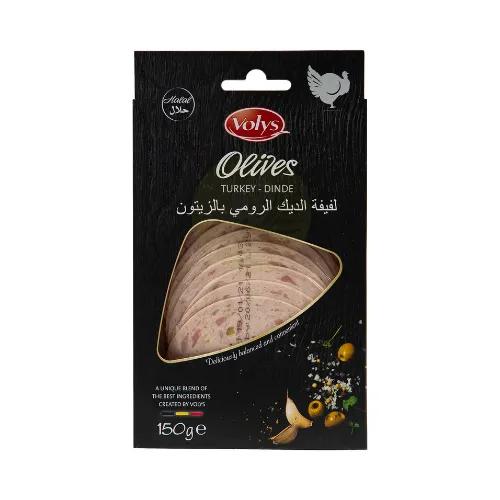 Volys Turkey Mortadel with Olives Slices 150 g