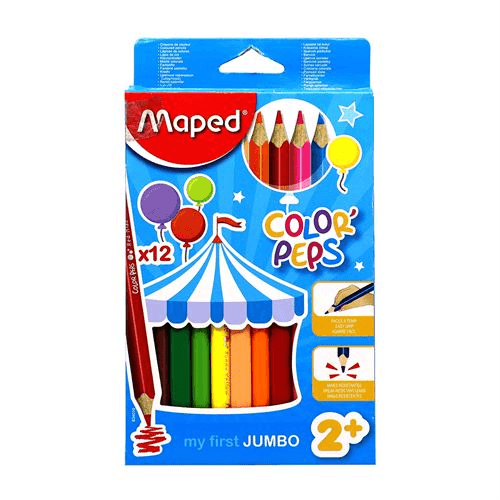 Set Color Peps Jumbo 12 Colors