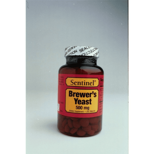 Sentinel Brewer's Yeast 500 Mg Tab 250 Pieces