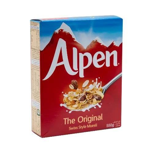 Alpen Muesli Breakfast Cereal 550 g