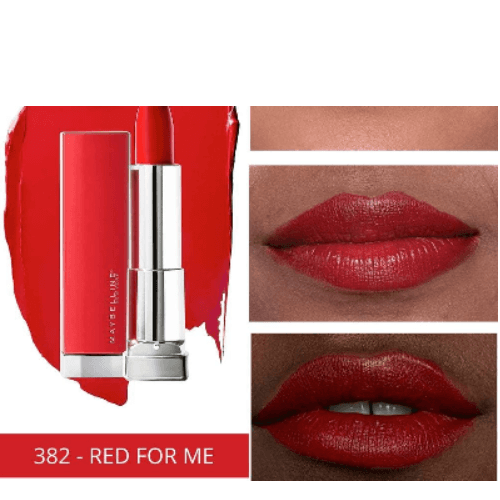 MAYBELLINE LIPSTICK MATTE 382 RED FOR ME