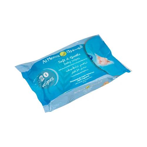 Al Meera Baby Wipes, 20 Pieces