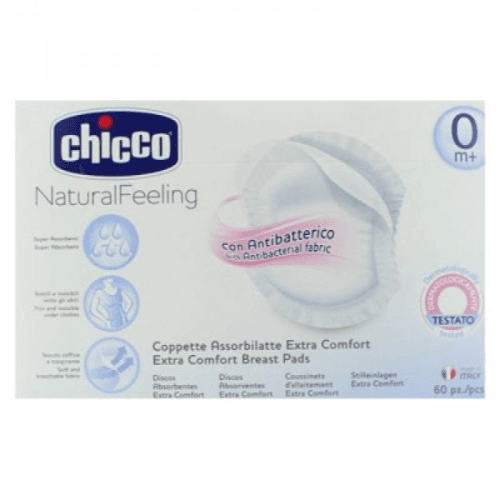 Chicco Antibacterial Nursing Pads 60 Pieces