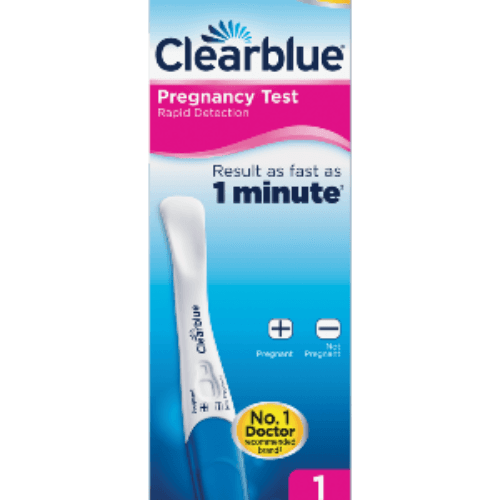 ClearBlue Rapid Pregnancytest 1 test