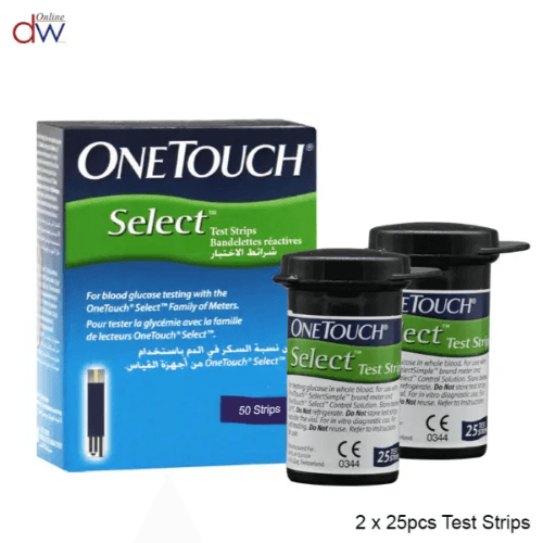 One Touch Select 50 Strips