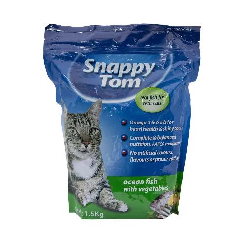 Snappy Tom Ocean Fish With Vegetables 1.5 Kg