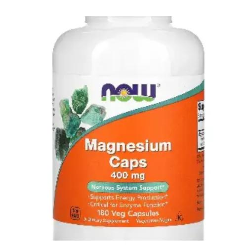 Now Magnesium 400 Mg 180Cap