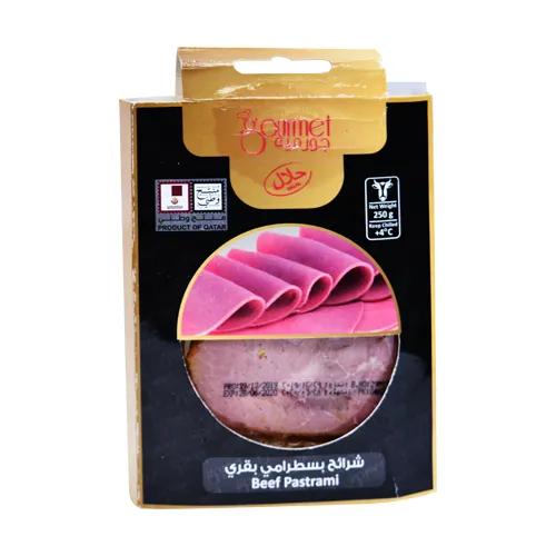 Gourmet Beef Pastrami Slices 250 g