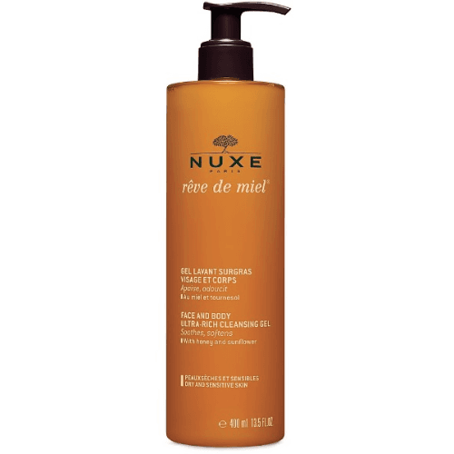 Nuxe Reve De Miel Face And Body Ultra Rich Cleansing Gel 400 Ml