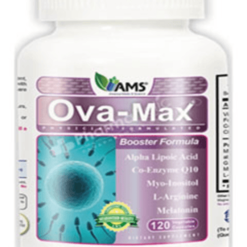 Ams Ova-max Booster Formula 120 Vegetable Capsules