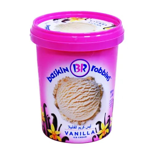 Baskin Robbins Vanilla Ice Cream 500 ml