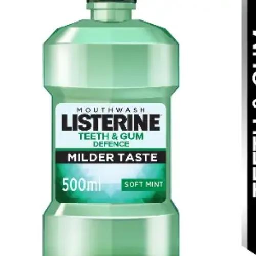 Listerine Teeth Gum Defence Mouth Wash 500 Ml