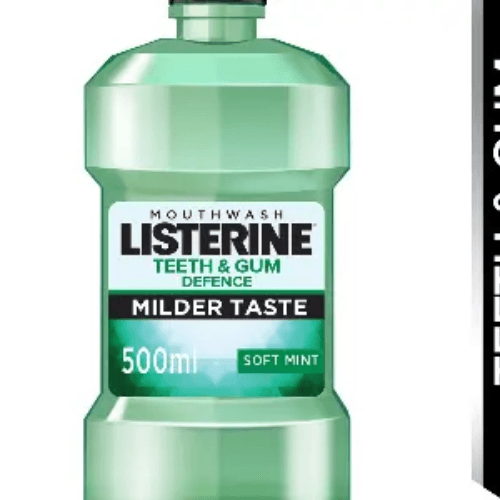 Listerine Teeth Gum Defence Mouth Wash 500 Ml