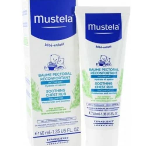 Mustela Soothing Chest Rub 40Ml