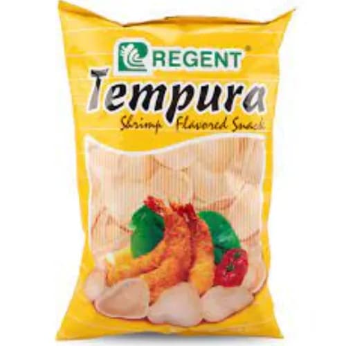 Regent Tempura Chips Shrimp Snack 100Gm