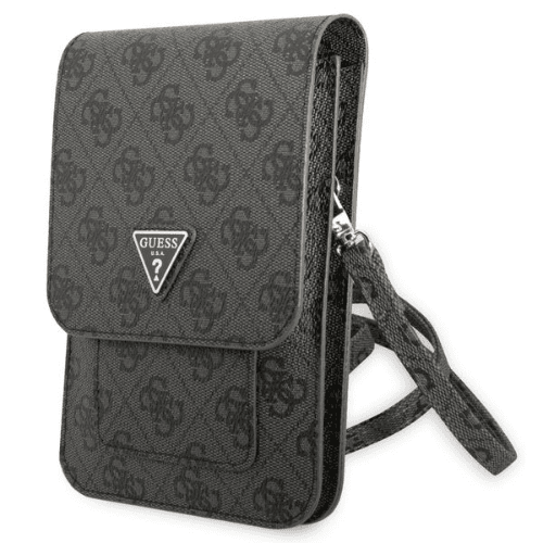 Guess 4G Triangle Wallet Bag - Black [FGS1195]