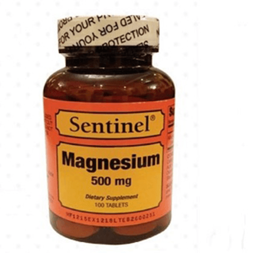 Sentinel Magnesium 500 Mg Tab 100 Pieces