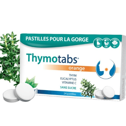 Thymotabs Orange Pastilles 24 Pieces